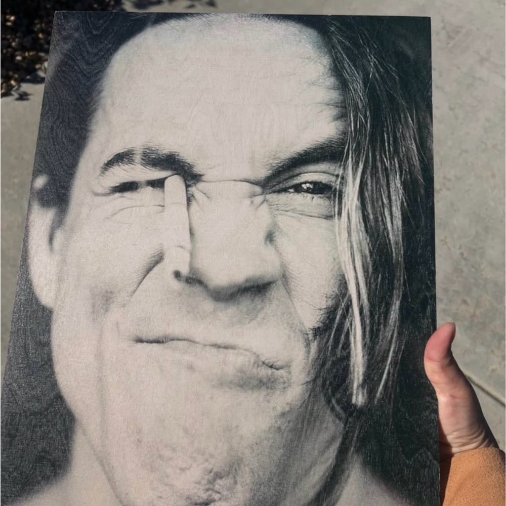 Anthony Kiedis Portrait Wood Art